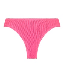 Slip de Bikini Échancrés Crinkle - Rose, Rose, coloris