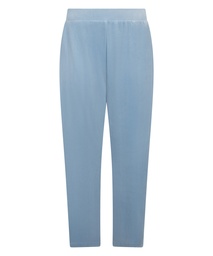 Pantalon de pyjama velours - Bleu, Bleu, coloris