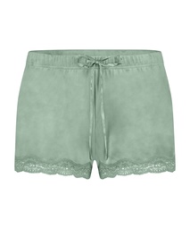 Short velours dentelle - Vert, Vert, coloris