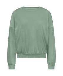 Top Velours - Vert, Vert, coloris