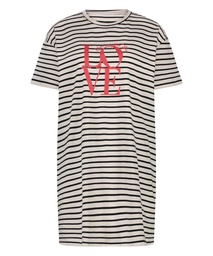 Chemise de nuit à col rond - Noir, Noir, coloris