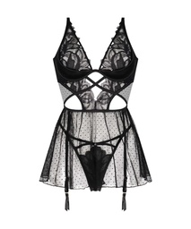 Babydoll Billie - Noir, Noir, coloris