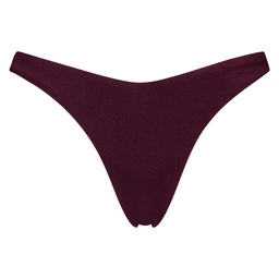 Times Two Brazilian High Leg Bikini Bottoms - Pink, Rose, coloris