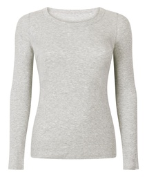 Top de pyjama Coton - Gris, Gris, coloris