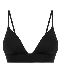 Triangle Brassière Smooth - Noir