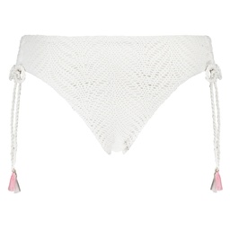 Twisted Ties Rio Bikini Bottoms - White, Blanc, coloris
