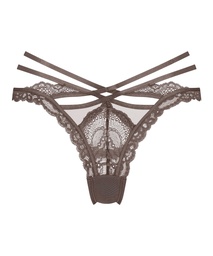 Slip brésilien Janine - Marron