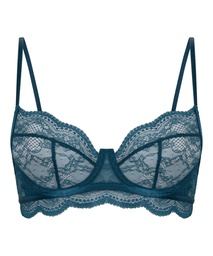 Soutien-gorge non-rembourré à armatures Isabelle - Bleu, Bleu, coloris