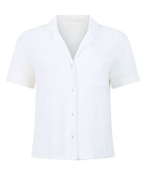 Veste à manches courtes en jersey Essential - Blanc