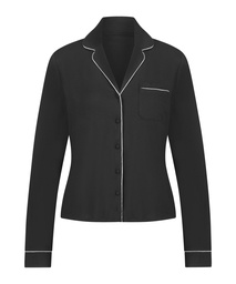 Veste à manches longues en jersey Essential - Noir