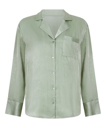 Veste à manches longues Satin Ayla - Vert, Vert, coloris