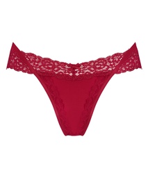 String bas Willow - Rouge, Rouge, coloris