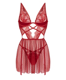 Babydoll Billie - Rouge, Rouge, coloris