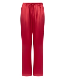 Pantalon Satin - Rouge, Rouge, coloris
