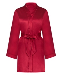 Kimono Satin - Rouge, Rouge, coloris