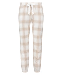 Pantalon de Pyjama Flanel - Beige, Beige, coloris