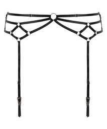 Private Porte-jarretelles - Noir, Noir, coloris