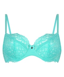 Soutien-gorge à armatures non-préformé Marine - Vert, Vert, coloris