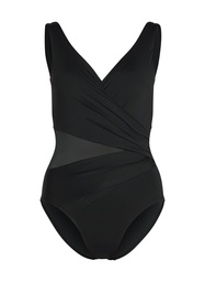 Maillot de bain Shaping Shell Mesh - Noir, Noir, coloris