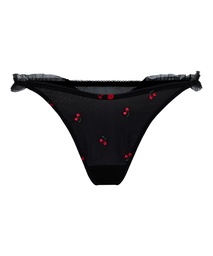 String échancré Chelsey - Noir