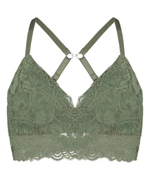 Soutien-gorge sans armatures préformé Andrea - Vert