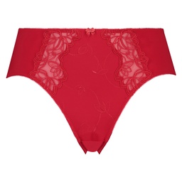 Slip taille haute Diva - Rouge, Rouge, coloris