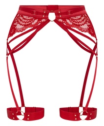 Porte-jarretelles Emmeline - Rouge