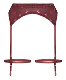 Porte-jarretelles Frida - Rouge