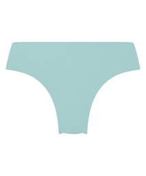 Slip brésilien iInvisible Lace Back - Bleu, Bleu, coloris