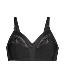 Soutien-gorge sans armatures non-préformé Sara - Noir, Noir, coloris