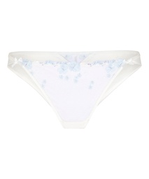 Culotte brésilienne échancrée Peonie - Blanc