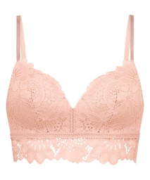 Soutien-gorge préformé sans armatures longline Shiloh - Rose, Rose, coloris
