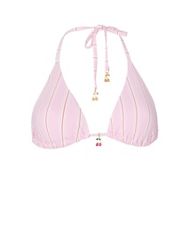 Haut de Bikini Triangle Corfu - Rose, Rose, coloris