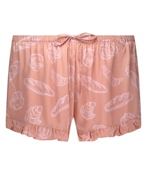 Short de pyjama - Beige, Beige, coloris