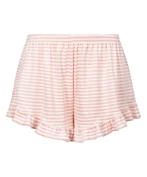 Short Velours à volants - Rose, Rose, coloris