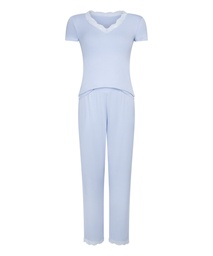 Ensemble pyjama Nanna - Bleu, Bleu, coloris