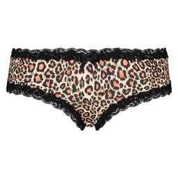 V-Shaped Microfibre Brazilian - Black, Noir, coloris