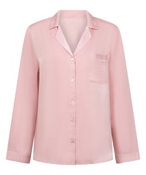 Veste à manches longues Satin - Rose, Rose, coloris