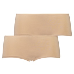 2 Cotton Boxers Kim - Beige, Beige, coloris