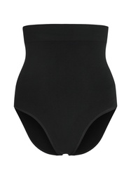 Slip Rio taille haute sans coutures mettant en valeur la silhouette - Noir, Noir, coloris