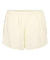 Short en satin Minimal - Jaune, Jaune, coloris