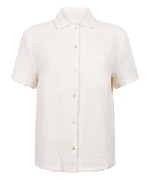 Veste en mousseline - Blanc, Blanc, coloris