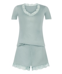 Pyjama en jersey - Vert, Vert, coloris