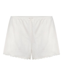 Short Pointelle - Blanc, Blanc, coloris