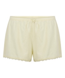 Short Pointelle - Jaune, Jaune, coloris