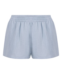 Short en mousseline - Bleu, Bleu, coloris