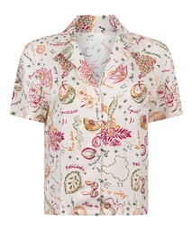 Veste en satin - Blanc, Blanc, coloris
