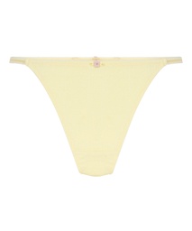 String Pointelle - Jaune, Jaune, coloris