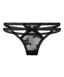 String Irina - Noir, Noir, coloris