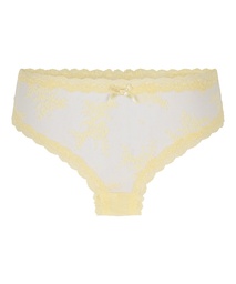 V-SHAPE BRAZ L FLORAL - French Vanilla, Jaune, coloris